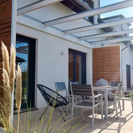 Apartmán Ferienhaeuser Ankerplatz 1 Und 2 Usedom Mit Sauna, Kamin Und Garten Krummin