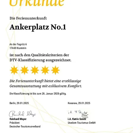 Ankerplatz 1 Und 2 Usedom Mit Sauna, Kamin Und Garten Apartment